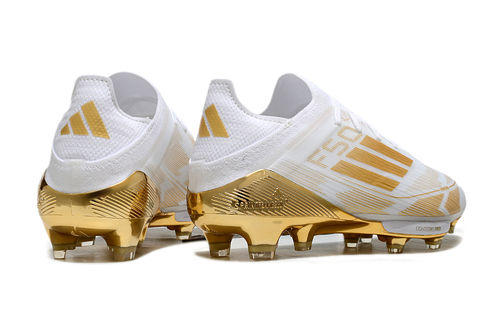 F50 Elite Laces Gold/White
